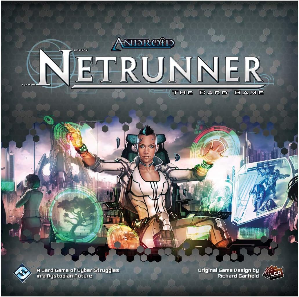 Android: Netrunner Revised Core (AN LCG) Board & Card Game for 2 Players, Ages 13+