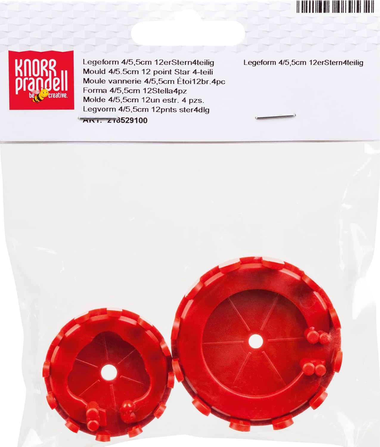 KnorrPrandell Mini Klebepistole 7mm - Heißklebepistole Mit 2 Sticks