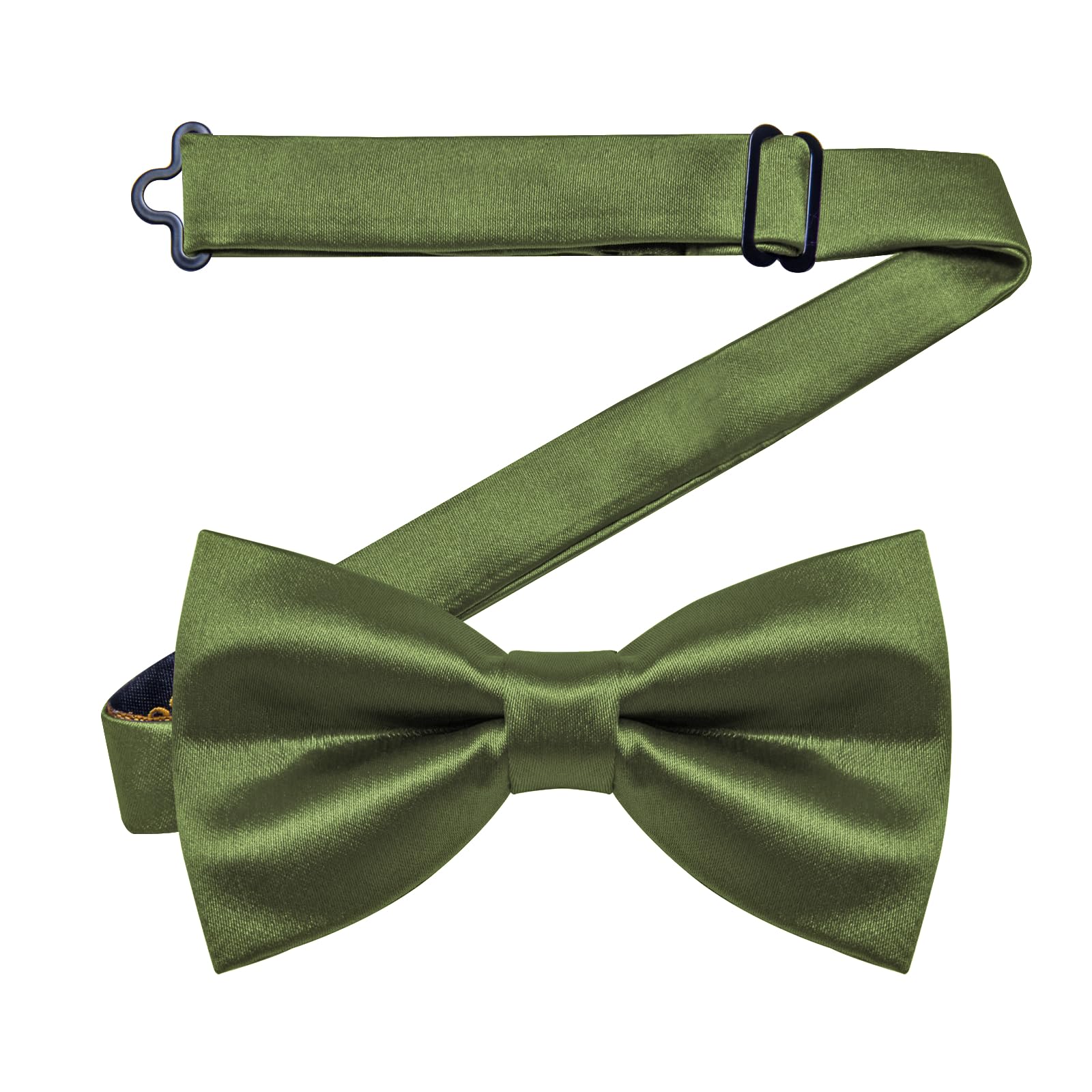 YourTies Bow Ties for Men Pre-Tied Adjustable Bow Tie Coloful Satin Bowtie