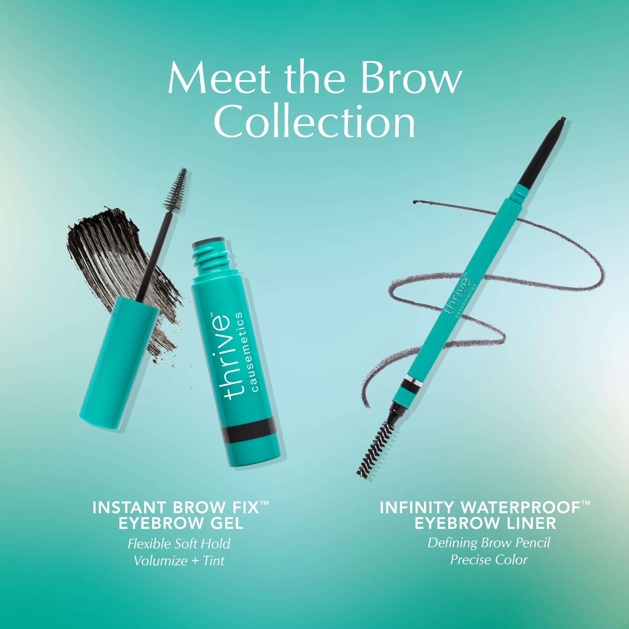 Thrive Causemetics Instant Brow Fix Tinted Eyebrow Gel