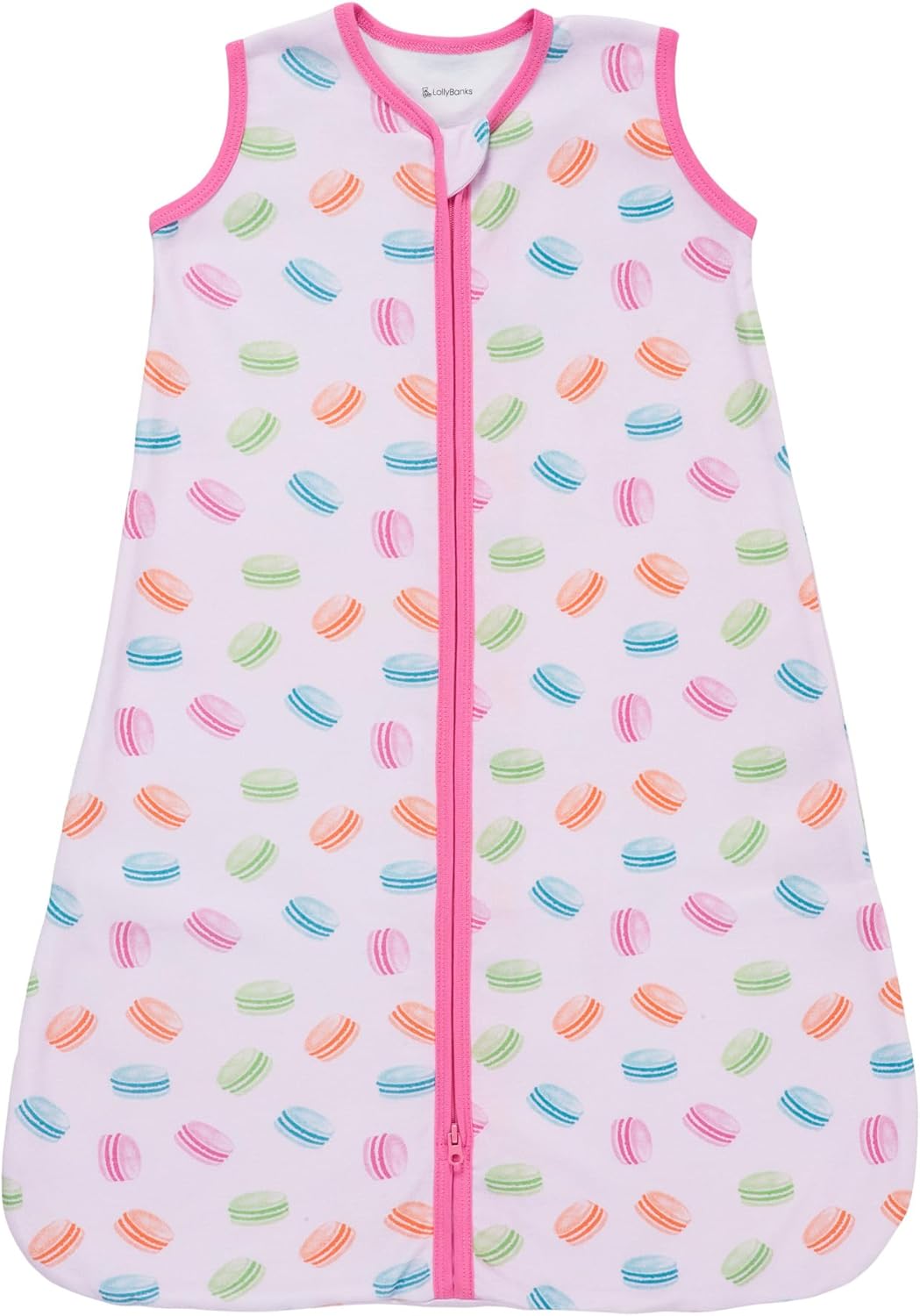 LollyBanks Baby Sleep Sack, 100% Cotton Wearable Blanket 2-Way Zipper Sleep Sacks