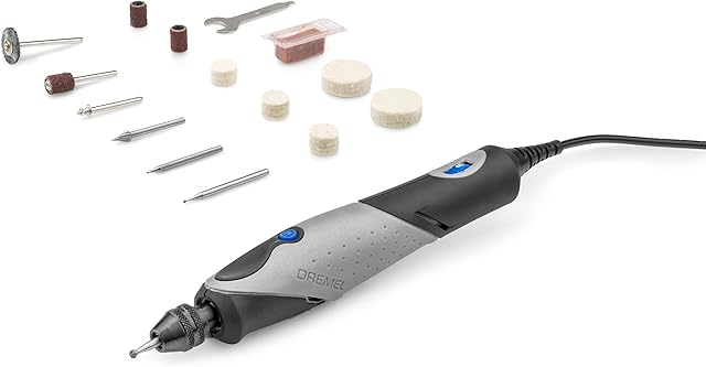 Dremel 2050 Stylo+ Electric Engraver, Versatile Craft Engraving Tool Kit with 15 Accessories and Multi Chuck
