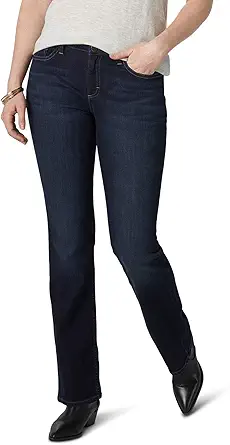Lee Women's Plus Size Legendary Mid Rise Bootcut Jean
