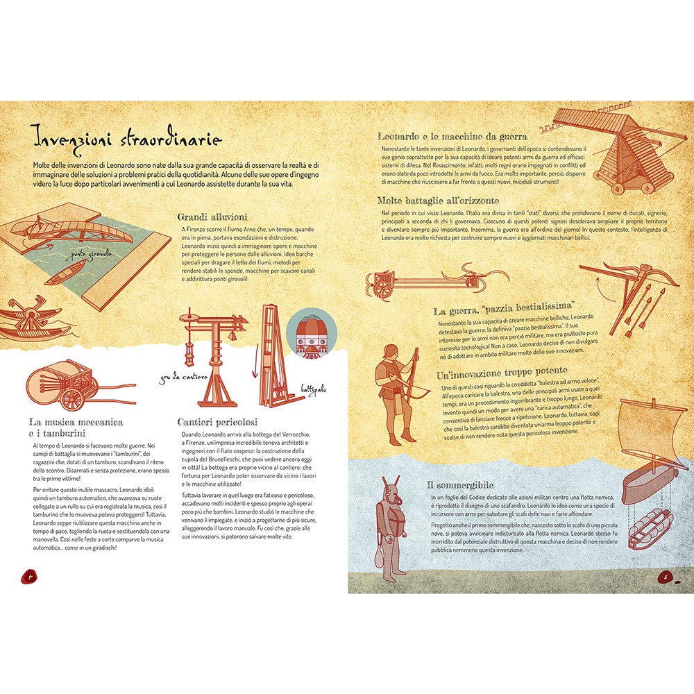 Le macchine di Leonardo da Vinci. La catapulta e la balestra. Scienziati e inventori. Con 2 gadget (Science)