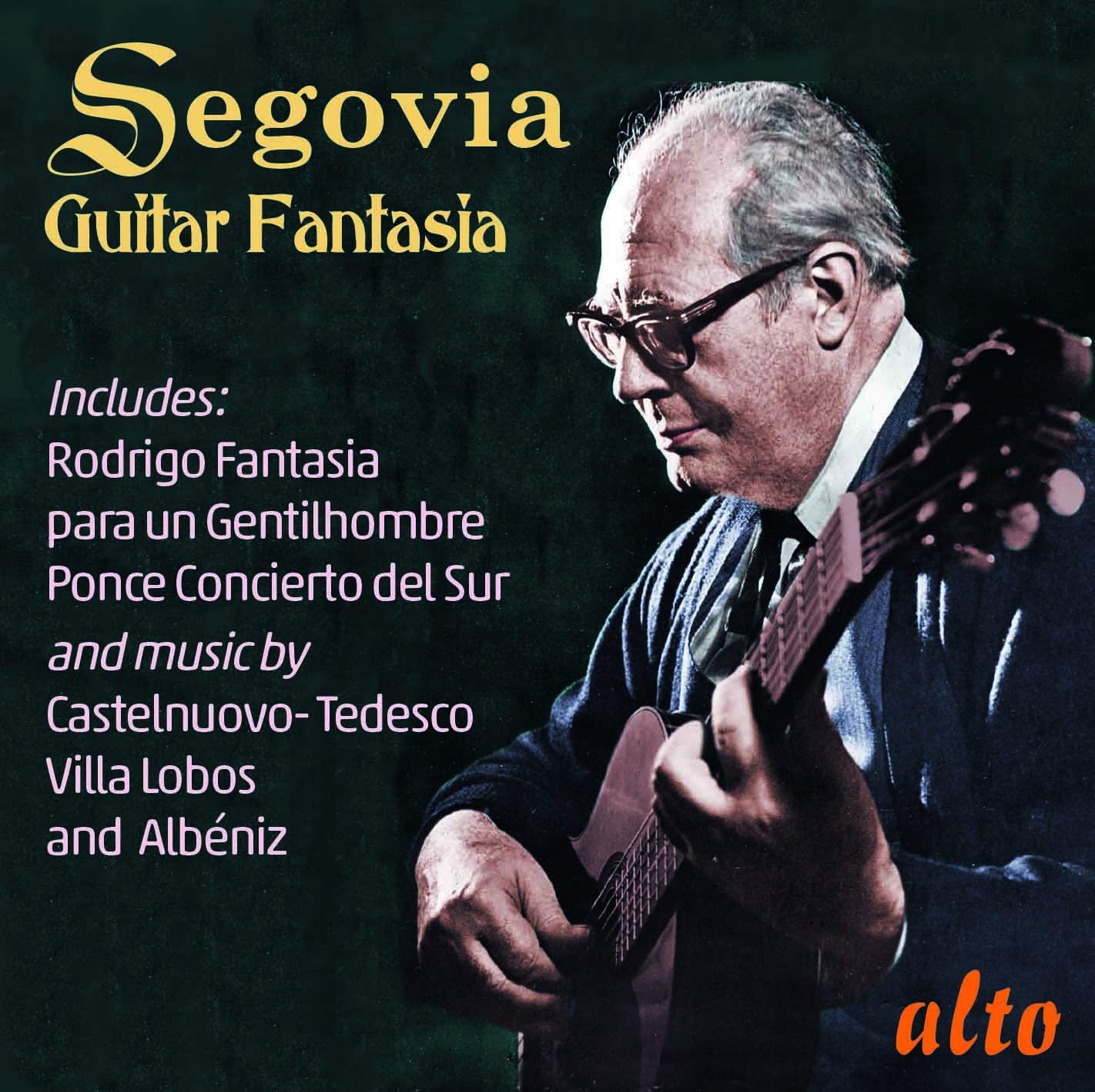 Andres Segovia Andres Segovia: Guitar Fantasia: Rodrigo CD New 5055354413957