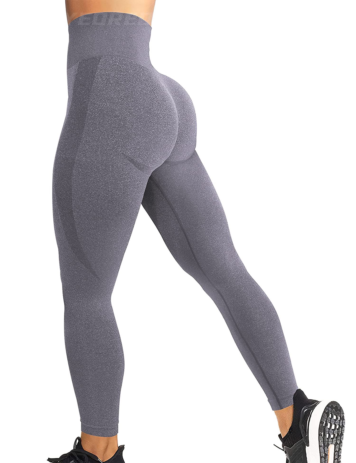 YEOREO Women Seamless Workout Leggings Gym High Waist Yoga Pants