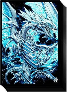 ArtDuel Yugioh Card Sleeves - White Dragon - 50ct
