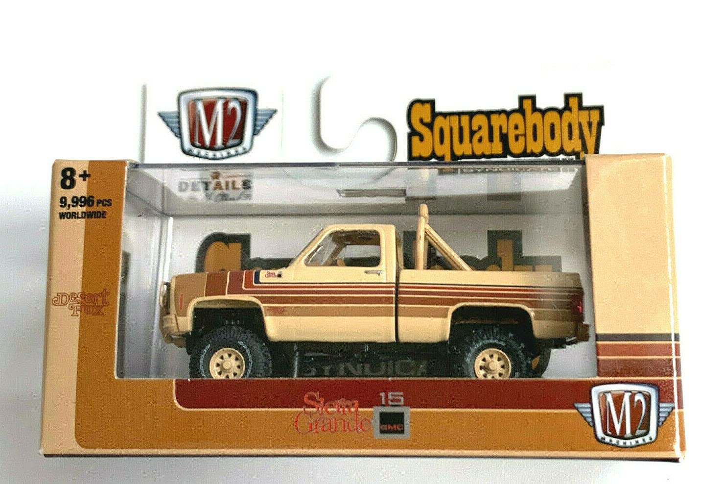 Amazon.com: M2 Machines 1976 Sierra Grande 15 Desert Fox (escala 1