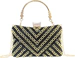Rhinestone Evening Clutch Purse for Women with Crystal Clasp,Sparkling Evening Bag Handbags Wedding Party Formal Purse