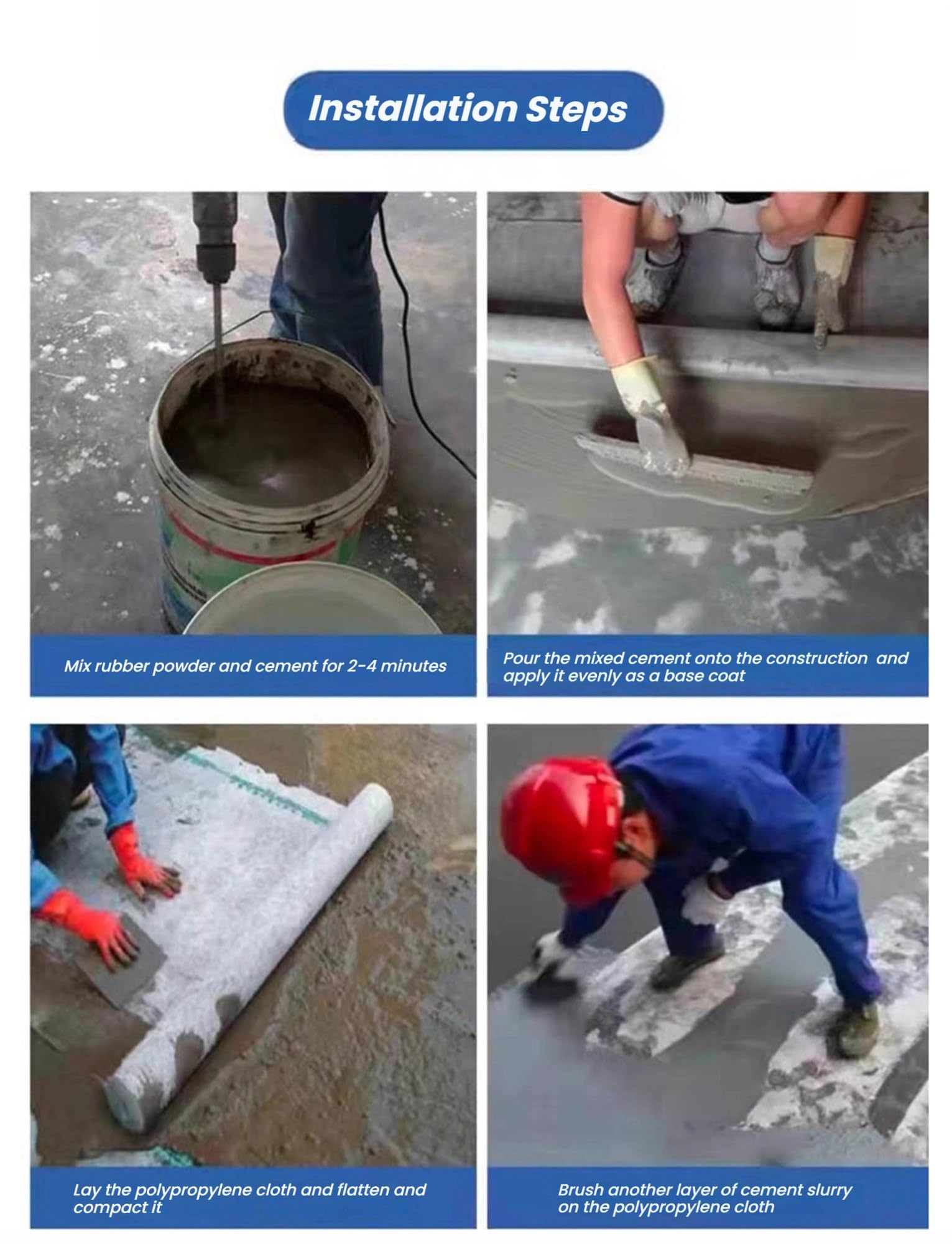Genérico Membrana Impermeable for techos, Membrana impermeabilizante for Tejas, Rollo de Polietileno de 300 g/m², lámina Impermeable y Transpirable for techos.(Coverage Area 10m²)