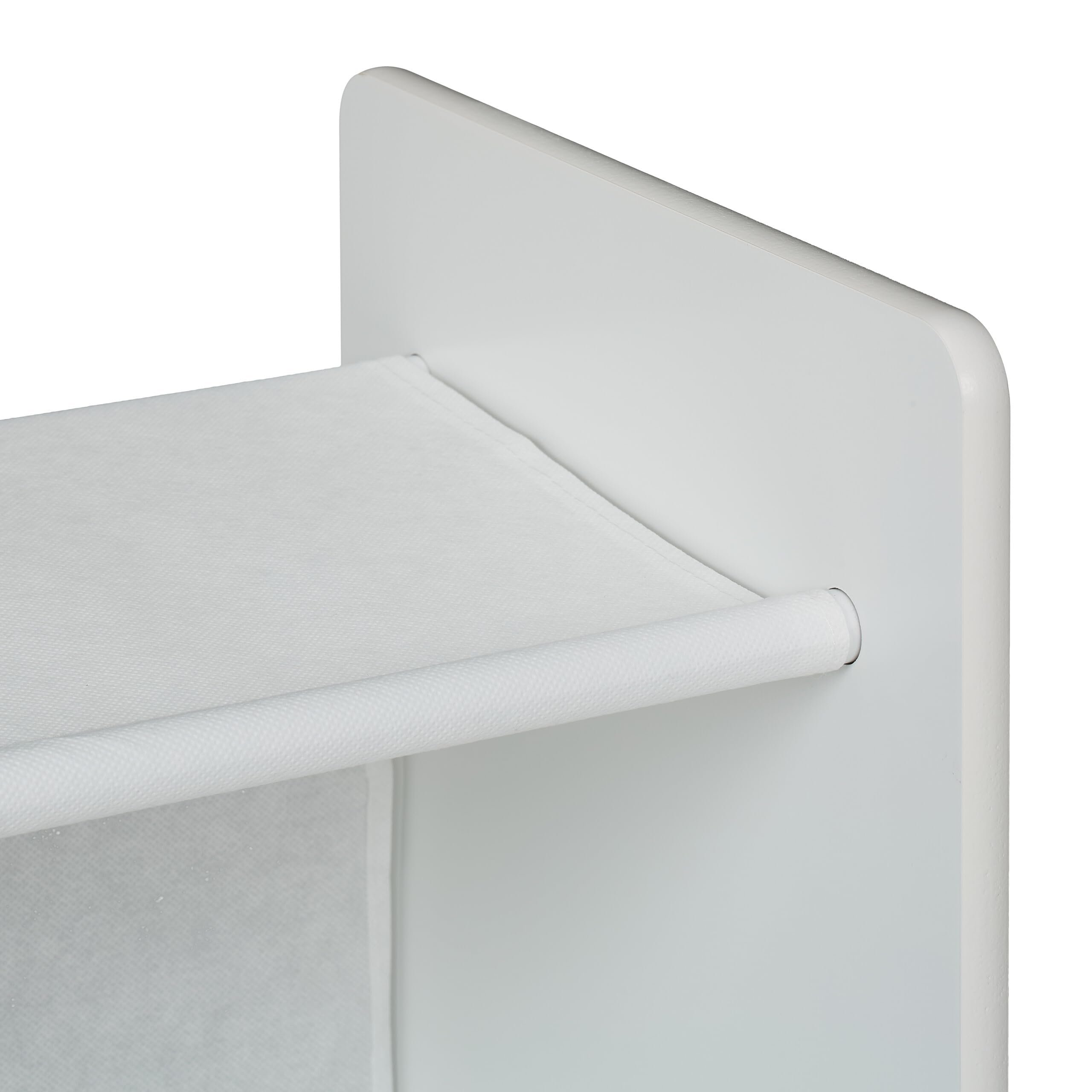 Relaxdays Rangement pour la Chambre de Votre Enfant, Unisexe, 9 Cases Pratiques, H x L x P : 60 x 92 x 30 cm, Blanc