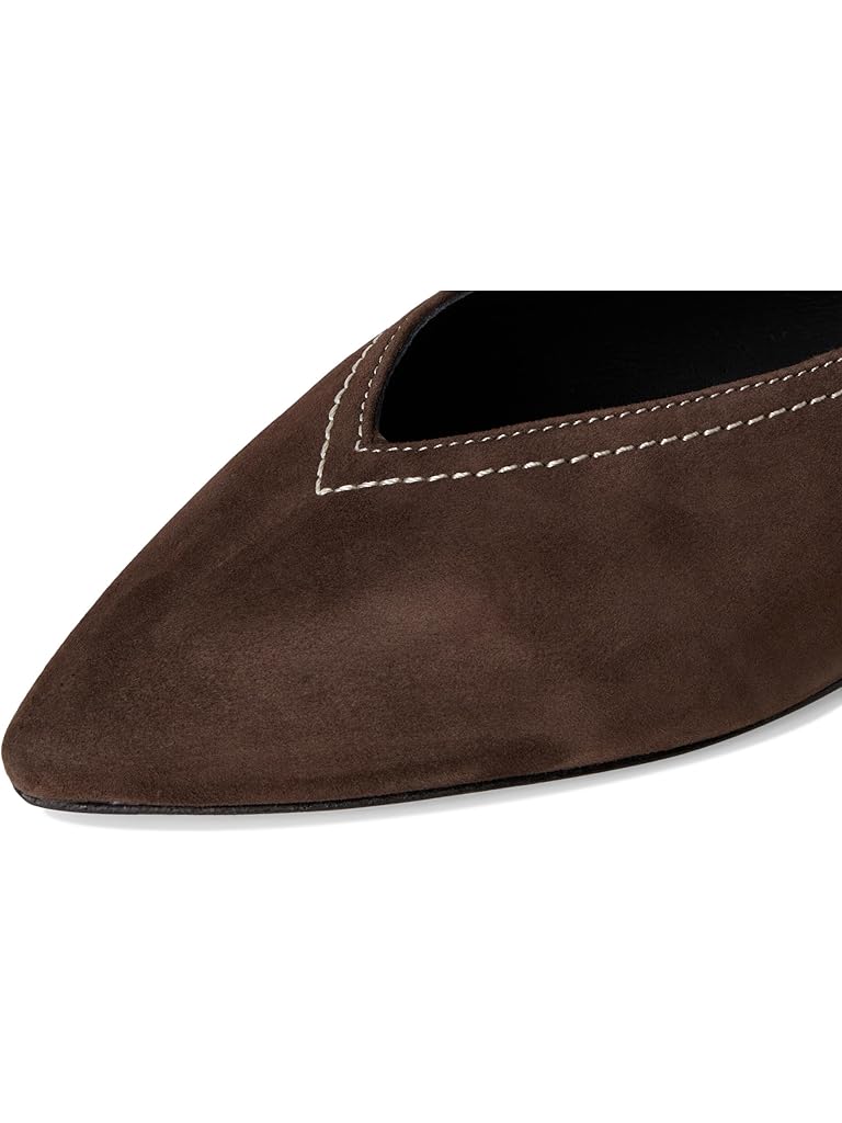 Brown Veronica Beard Bancroft Ballerina/Skimmer Shoes