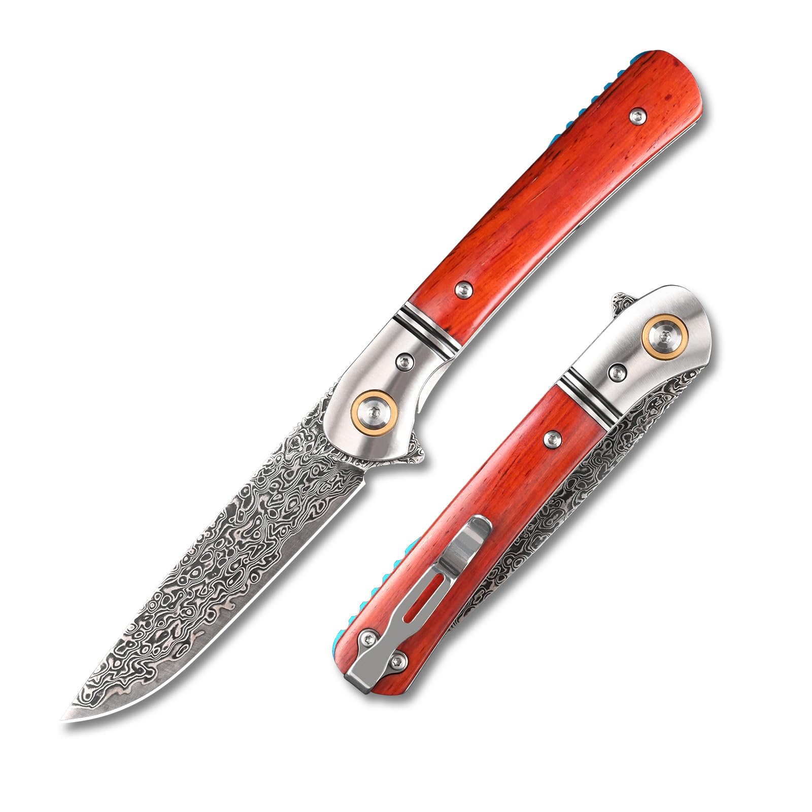 SDOKEDC Outdoor Messer feststehende Klinge aus DC53 Stahl ge