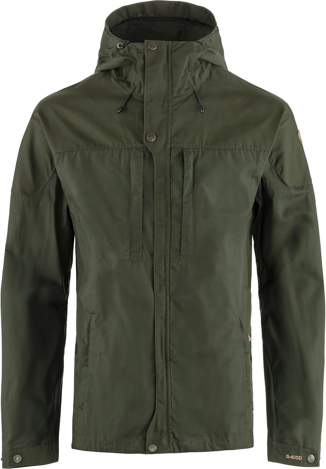 Fjällräven Skogso Men's Jacket - Water and Wind Resistant, Adaptable w/Greenland Wax, Breathable - Hiking, Trekking