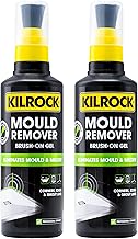 Kilrock Mould Remover Brush-On Gel 2 x 250ml - Eliminates Mould & Mildew - Accurately Target Areas of Mould Growth - For use in Baths, Showers, Corners, Edges, Grout Lines