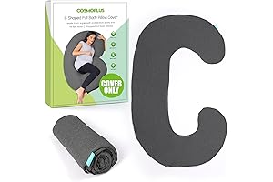 COSMOPLUS C Shaped Pillow Case for Maternity