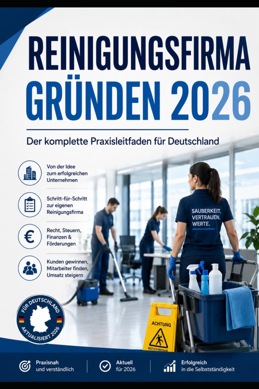REINIGUNGSFIRMA GRÜNDEN 2026: Der komplette Praxisleitfaden für Deutschland