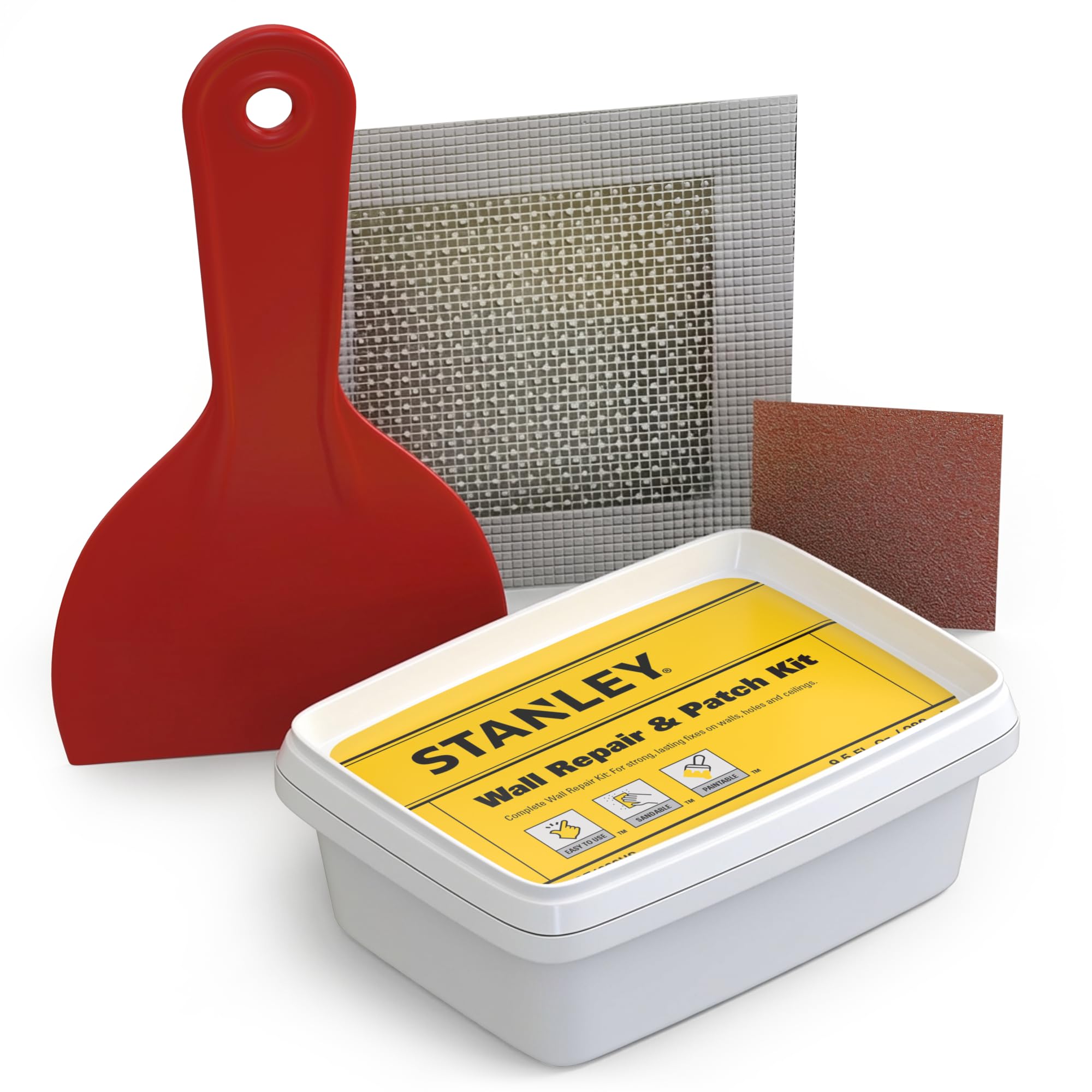 Stanley S 552 Drywall Patch Repair Kit -1x9.5 Fl Oz., Complete 