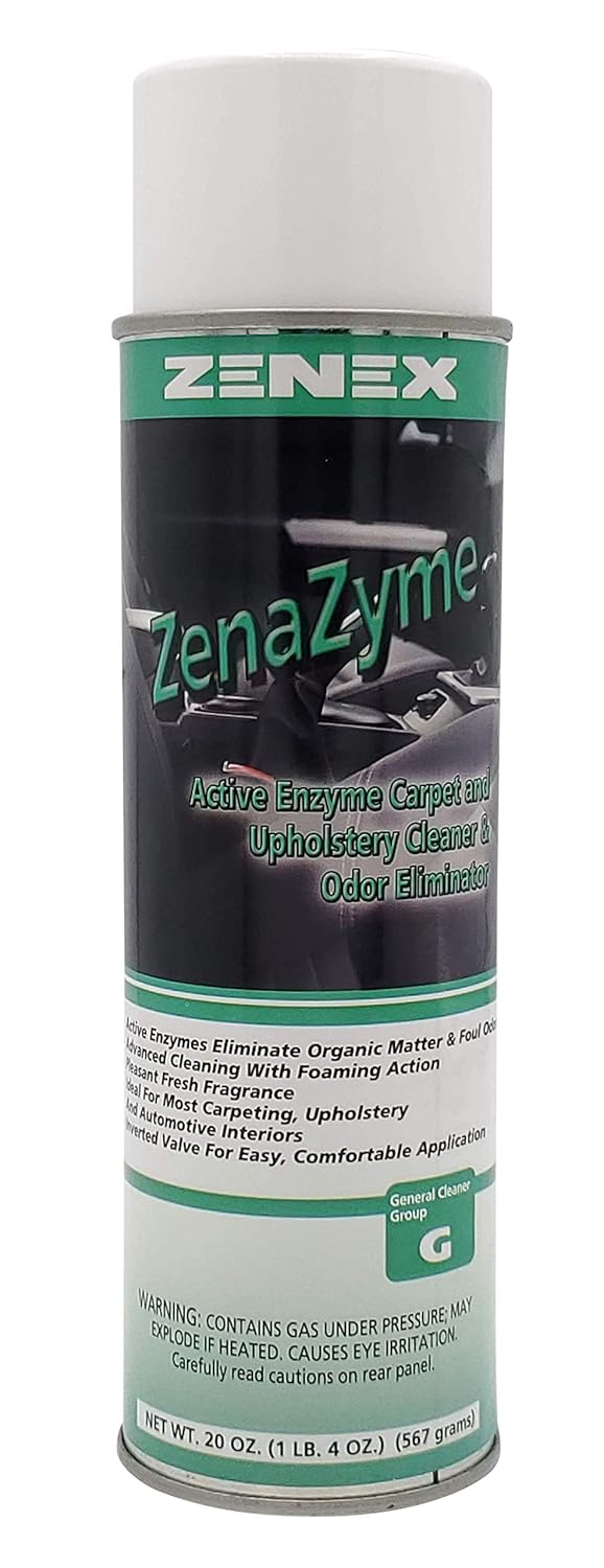 Zenex ZenaZyme Active Enzyme Carpet and Upholstery Cleaner