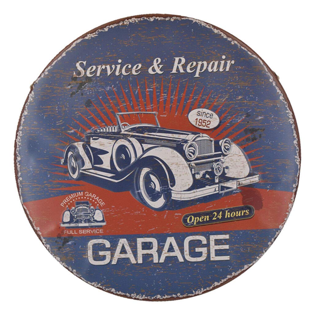 Ketsicart Retro Tin Sign Premium Garage Full Service Metal Poster Plaque Wall Decor #5