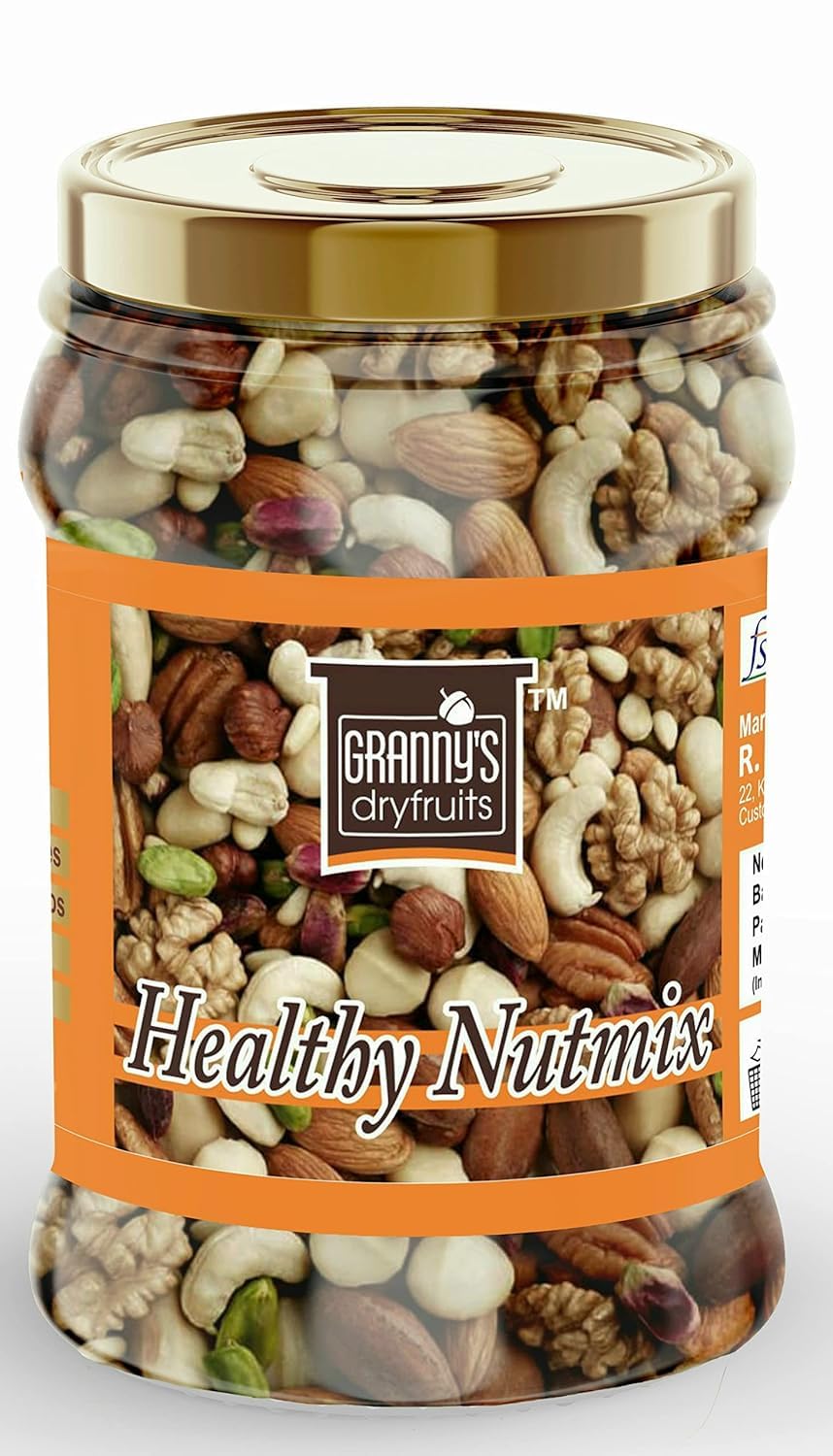 Grannys Dryfruits Healthy Nutmix|Fitness Trail Mix| Mixed Dryfruits |Premium Nutmix, Almonds, Cranberries, Hazelnuts, Walnuts, Pistachios, Cashews (2 x 325g) (B0CW32H2FT) Amazon Price History, Amazon Price Tracker