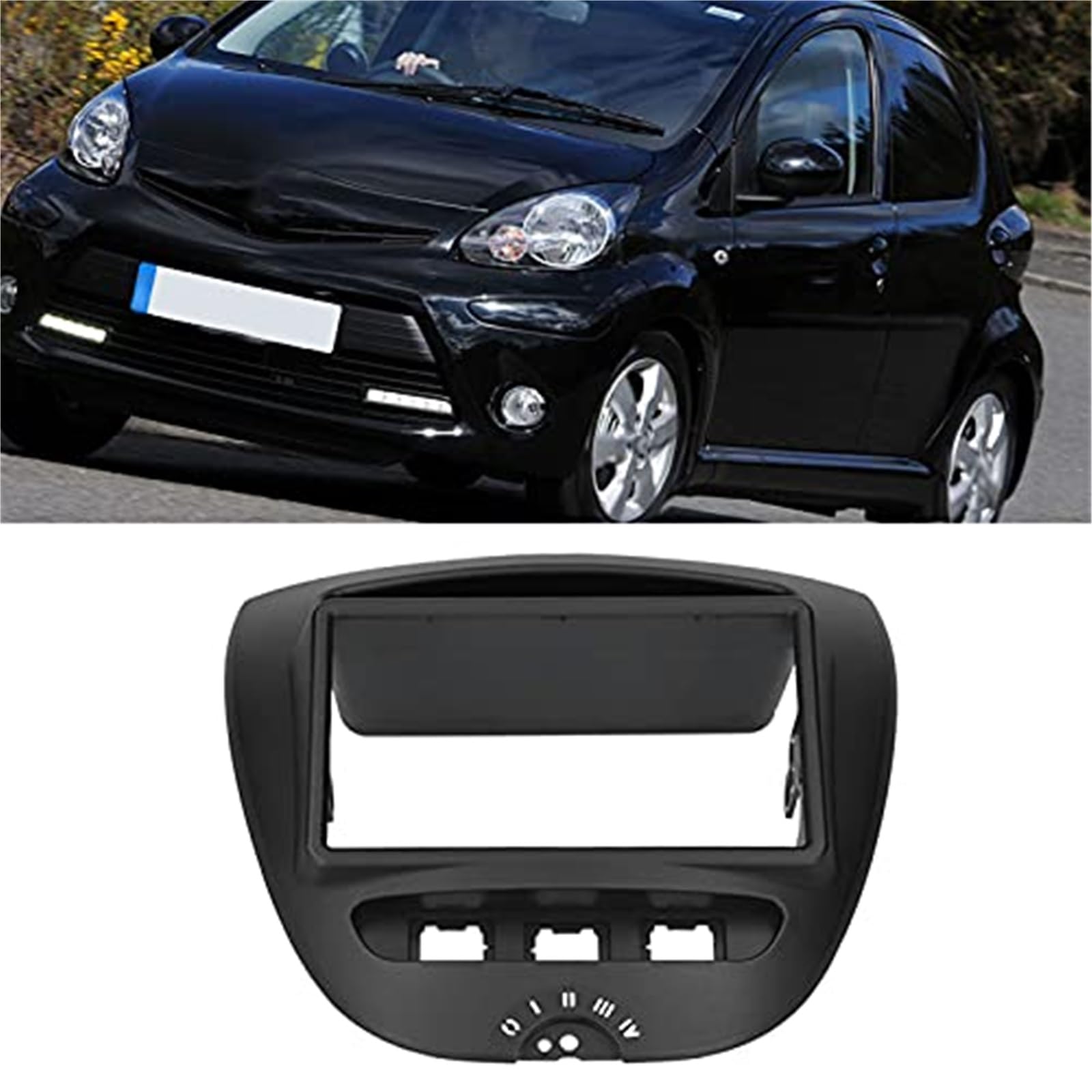 2?DIN Dash Kit Car Radio Stereo Fascia Interior Modification