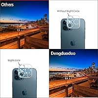 Vista 66 de 3 Pack Tempered Glass Camera Lens Protector for iPhone 12 6.1", Ultra HD, 9H Hardness, Anti-Scratch, Case Friendly, Easy to Install