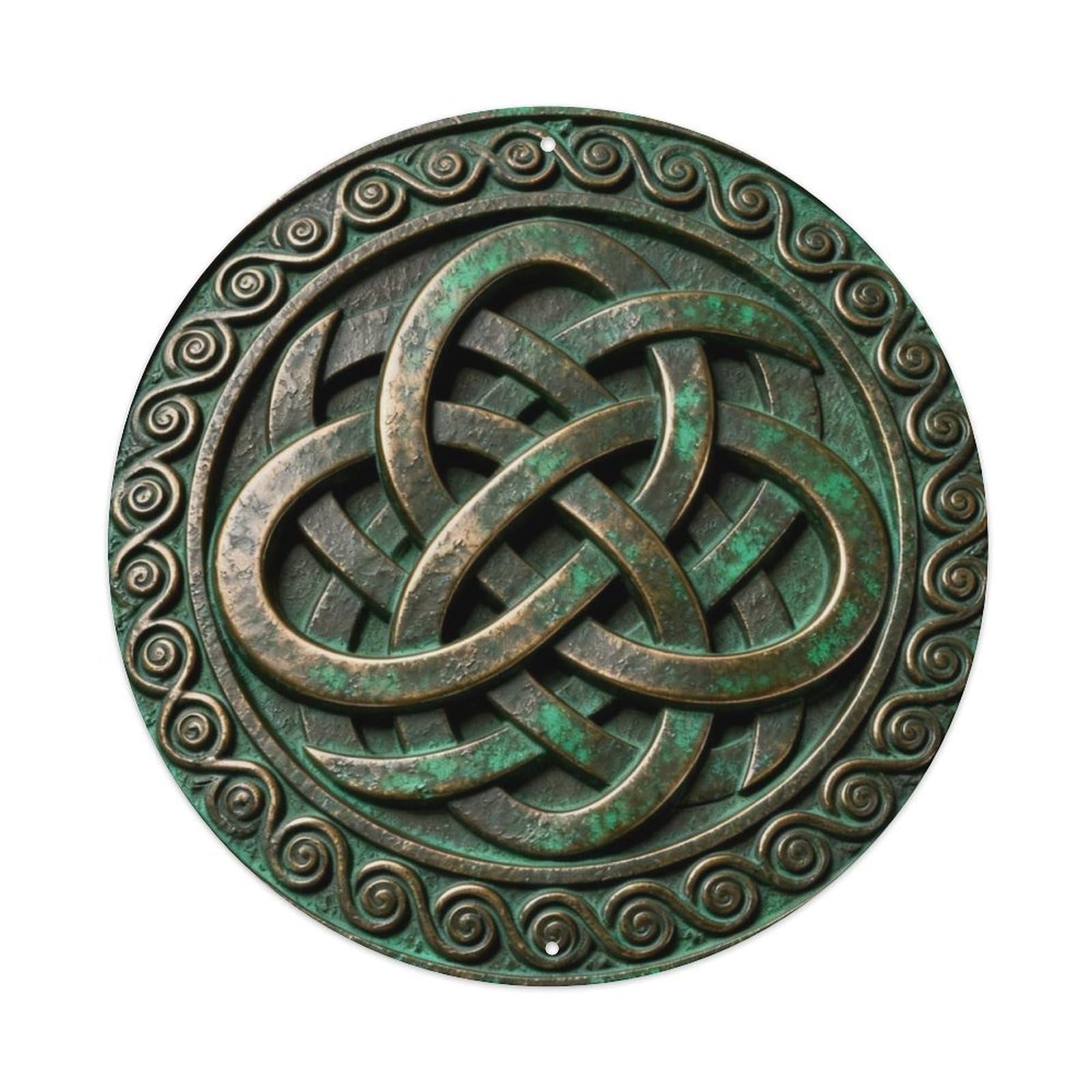 Celtic Knot No End No Begin Metal Tin Sign Plaque