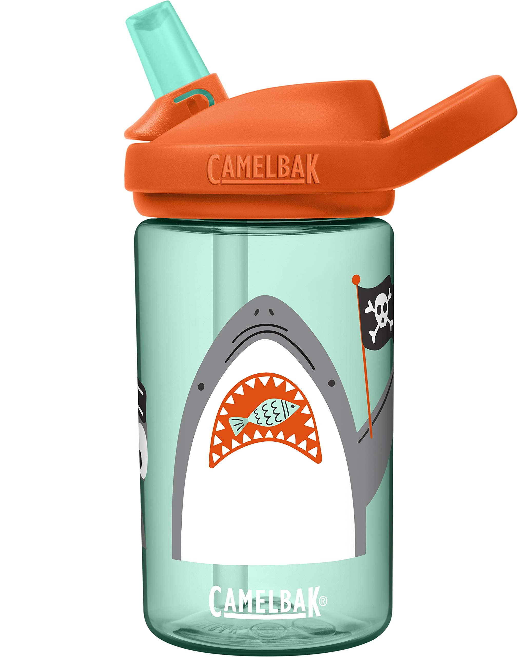 CamelBak Eddy+ Kids Water Bottle with Bite Valve Straw, Leak‑Resistant Easy Sip Design for Everyday Hydration, 14oz | Kids