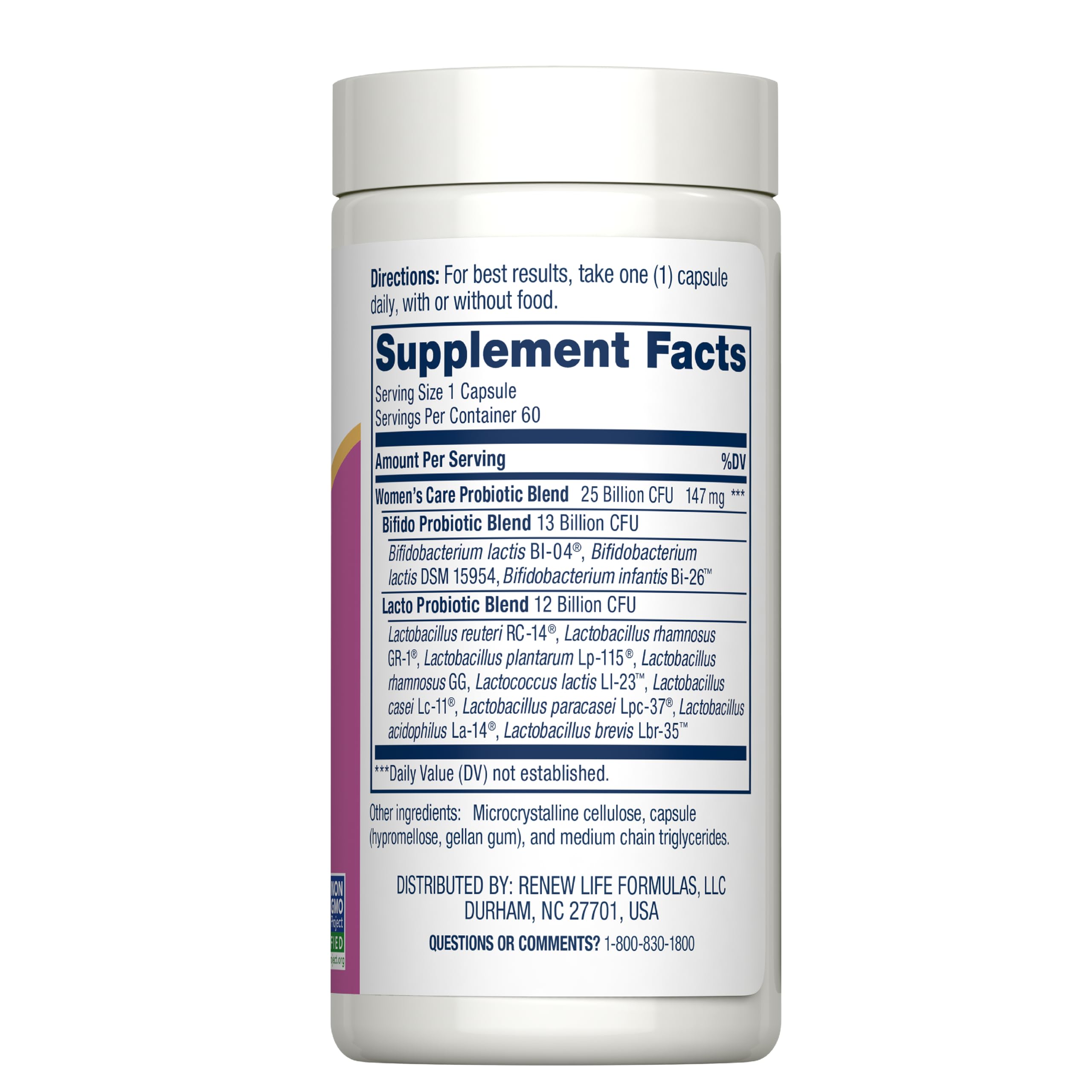 Renew Life Women's Care Probiotic 25 Billion CFU — Amazon image 2