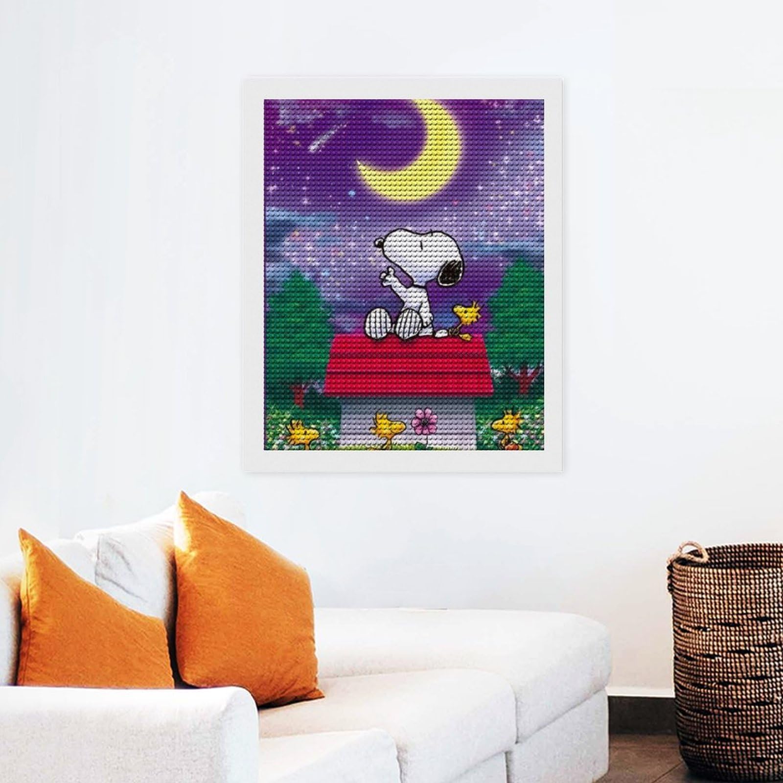 Amazon | ダイヤモンドアート スヌーピー (13) ダイヤモンド絵画