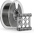 kexcelled PC Polycarbonate 3D Printing Filament 1.75mm +/- 0.03mm, High Strength and Toughness, Heat Resistance, 1kg (2.2lbs), Transparent Black