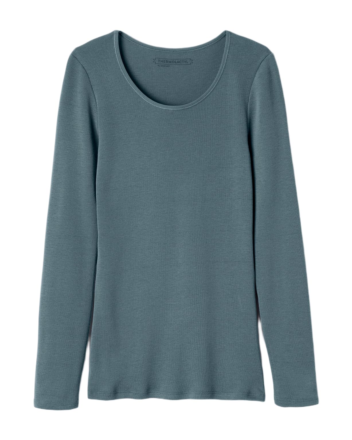 Damart T-shirt Manches Longues Fine Cote Femme