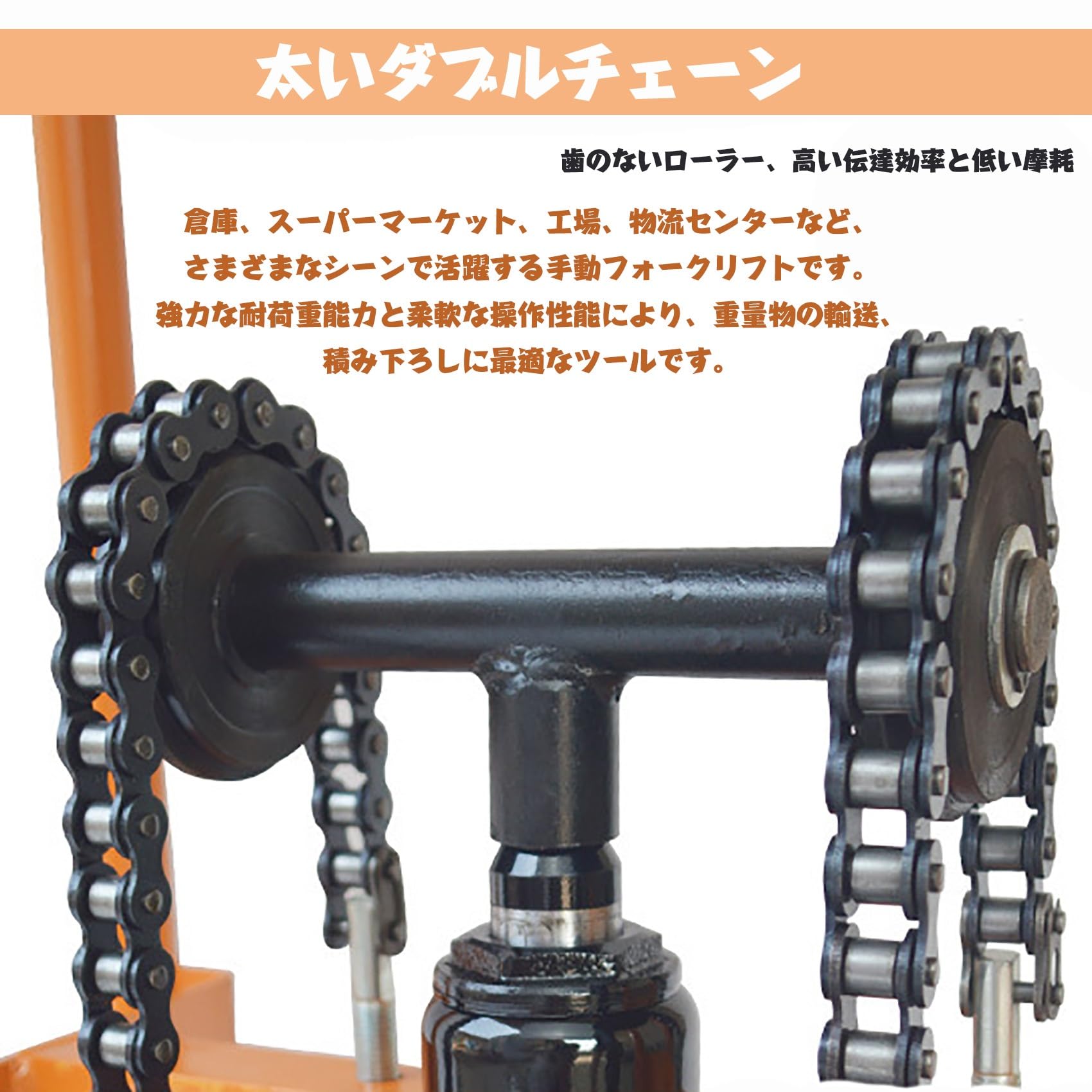 Amazon.co.jp: ASQUAR ハンドフォークリフト 昇降 フォークリフト 