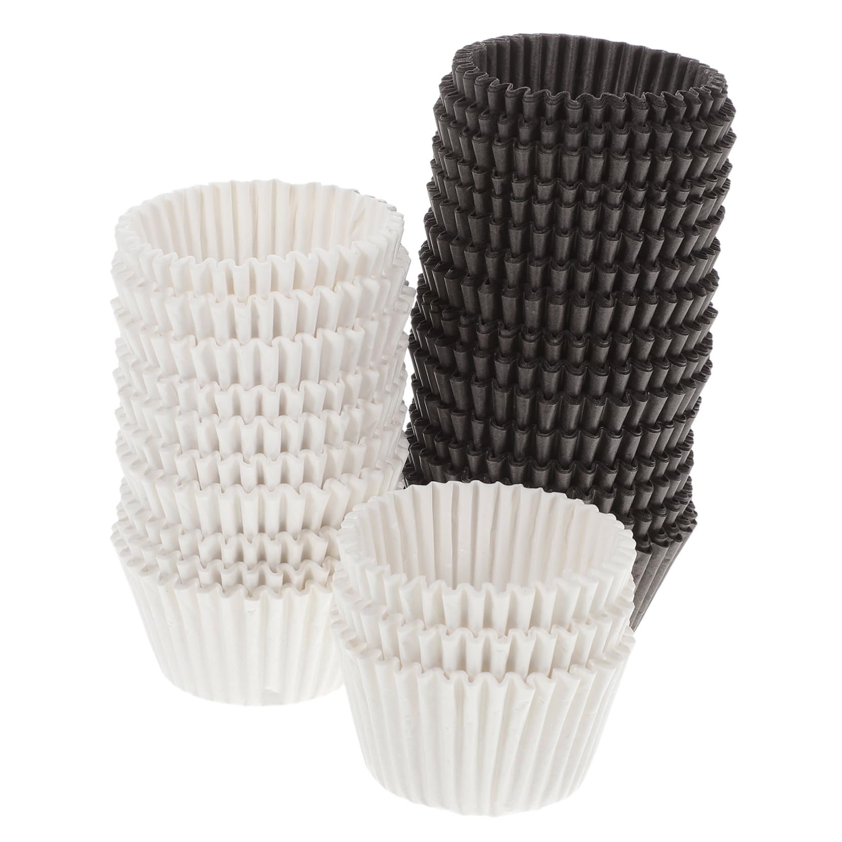 Zerodeko 1000 Caissettes Muffins en Papier Anti-graisse, Texture Fiable sans Odeur, pour Anniversaires et Pâtisseries, Moules à Cupcakes et Muffins Résistants