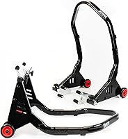 Vista 1 de Venom Combo de soporte de elevación delantero y trasero, soporte de elevación universal de basculante para bicicleta deportiva, soporte de horquilla