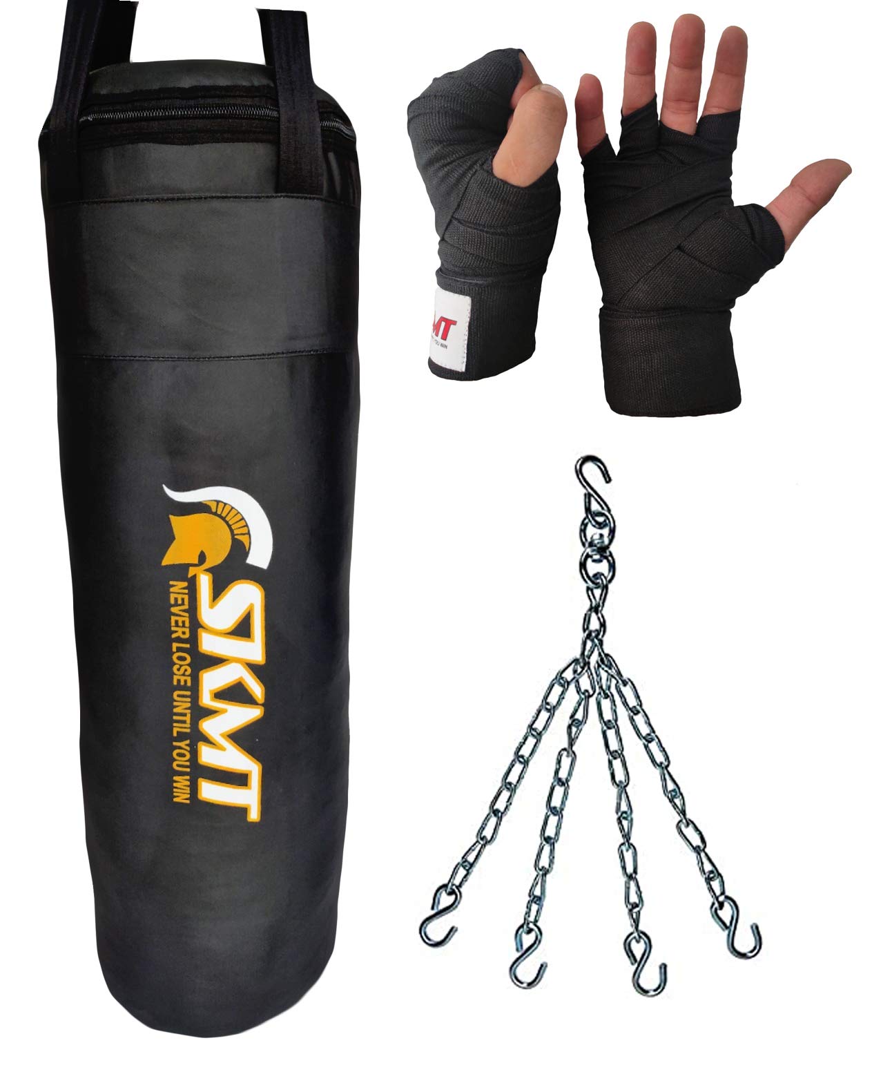 SKMT Camo Boxing Kit with Synthetic Leather Boxing Punching Bag,Hand Wrap and Hanging Chain (24 INCH) (B08CC8JGXT) Amazon Price History, Amazon Price Tracker