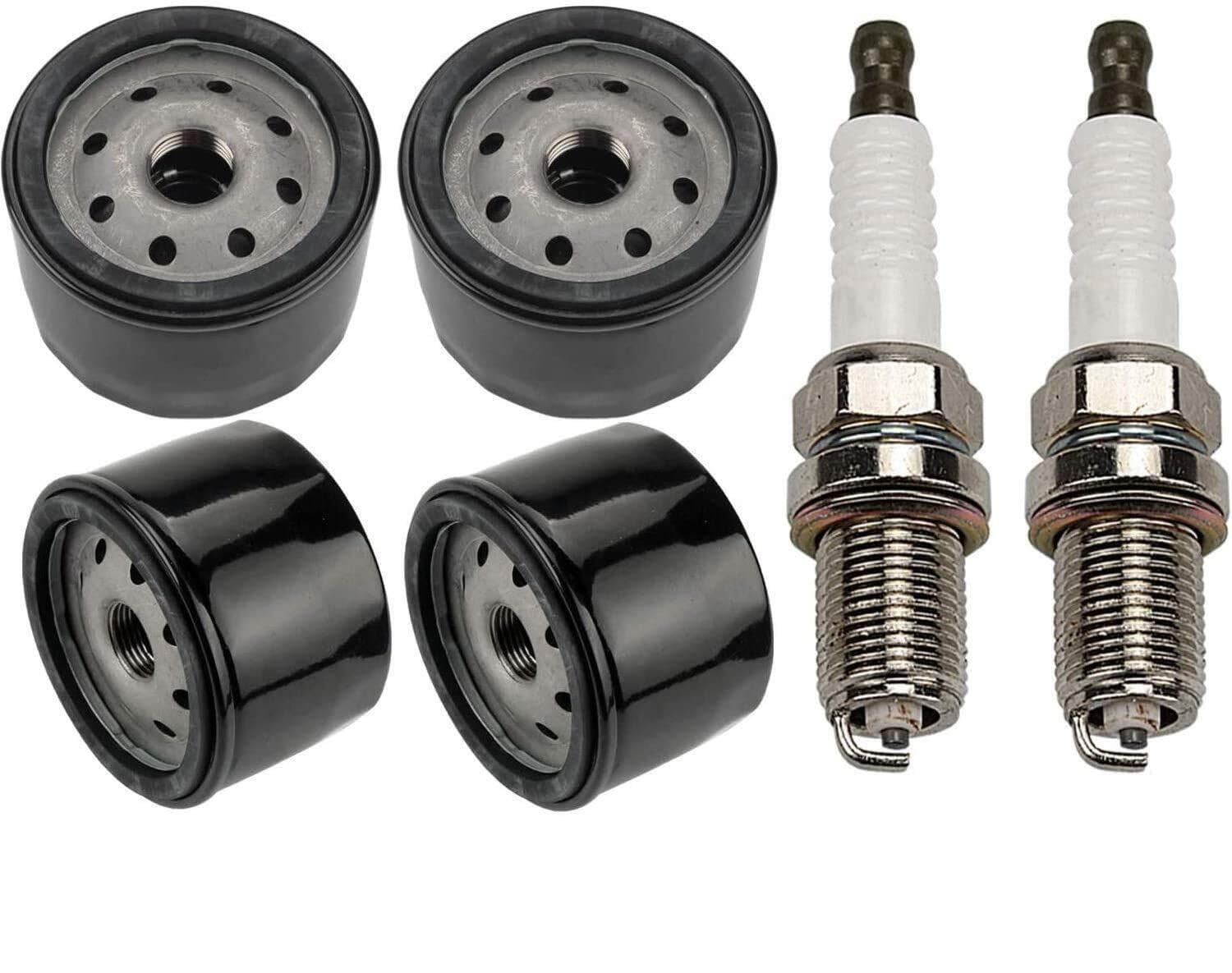 For 492932S Oil Filter+RC12YC Spark PlugFits 492932s Briggs and Stratton oil filter