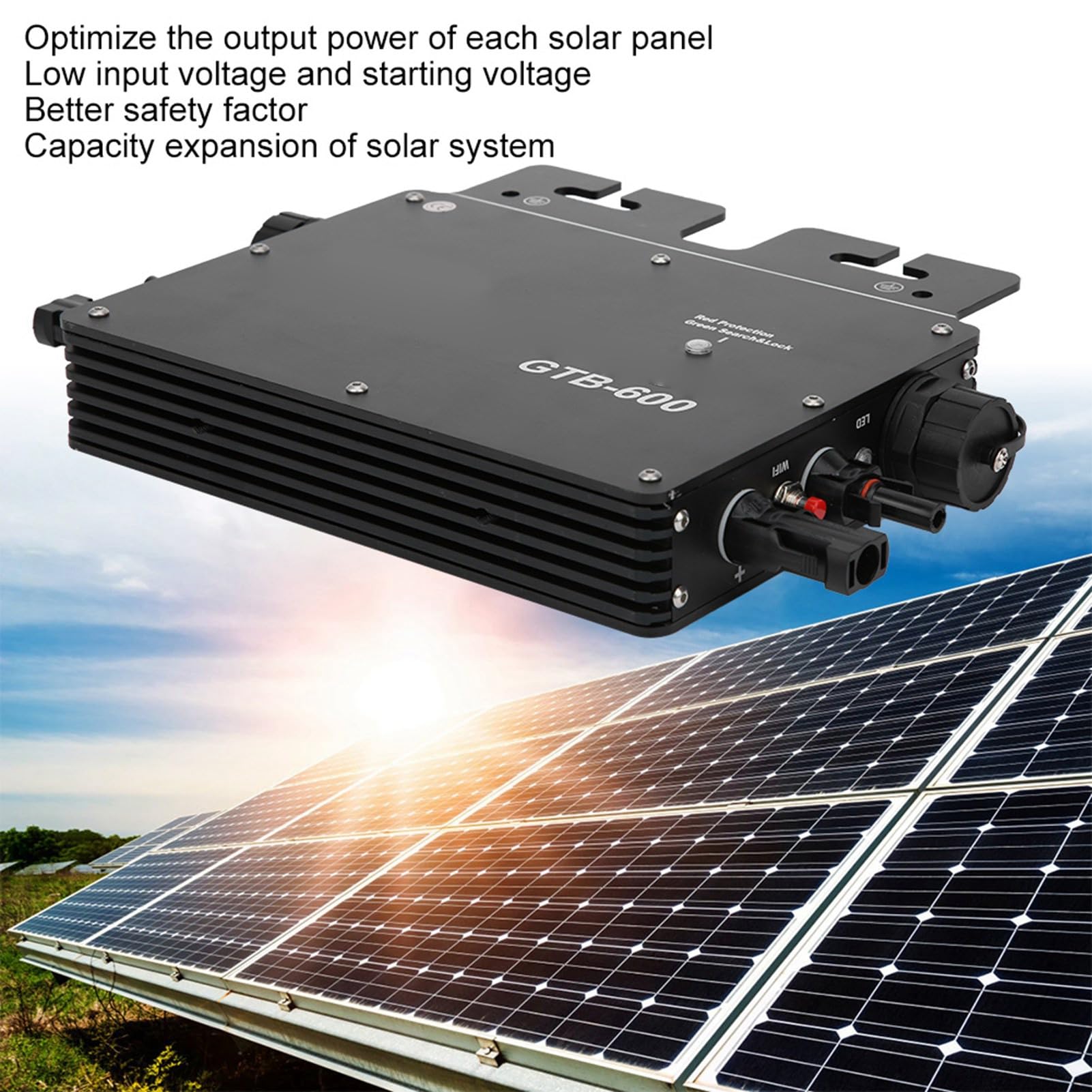 Amazon.co.jp: 太陽光発電グリッドタイインバーター、純粋な正弦波