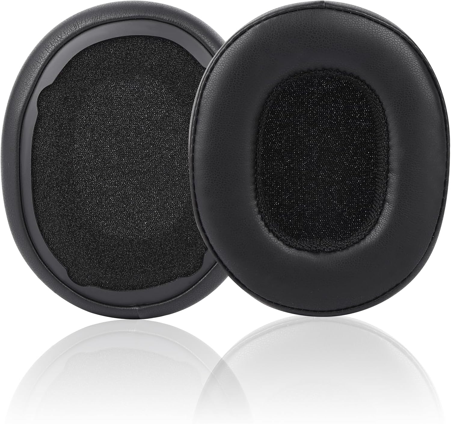 Replacement Ear Pads for Skullcandy Crusher Wireless/Evo/ANC Hesh 3/EVO/ANC and Venue ANC Headphones, Ear Pads Cushions, Headset Ear Covers with Soft Protein Leather, Noise Isolation Foam, Black - Image 2
