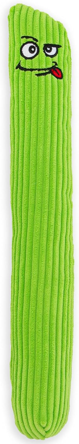 GURU Pet: Fry Guy: Large - Brucey - 14" Plush Dog Toy, Squeaks & Crinkles, Fry Shape Character, Durable Fabric, Soft Pet Stick, Chew-Fetch-Thrash-Play
