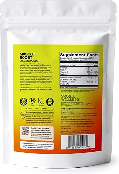 Sparkle Wellness BODYBALANCE Collagen for Women (Mixed Berry) | BODYBALANCE Collagen Peptides & Buffered Vitamin C for Lean Muscle Recovery, 30 Serves