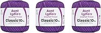 Vista 28 de Aunt Lydia Fashion Crochet blanco – 3 unidades de 150y/449.5 ft – Algodón – Calibre 3 – Crochet
