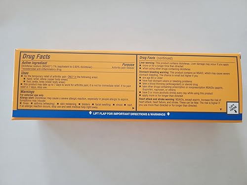 Miniatura 10 de Curist Gel tópico de diclofenaco sódico 1 por ciento 5.29 oz para el dolor de artritis - Alivio del dolor articular para el dolor de manos, pies,