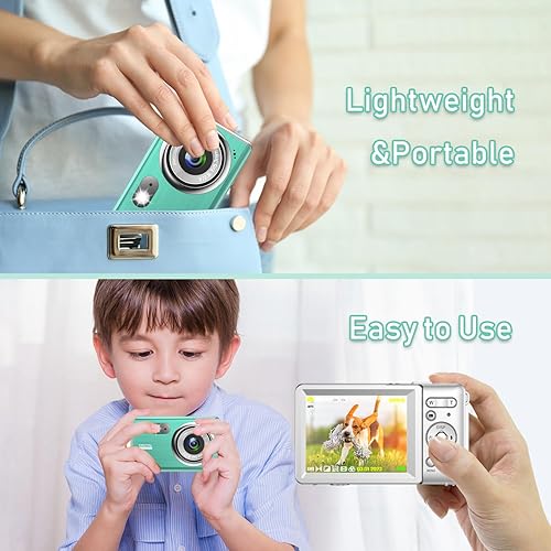 Miniatura 6 de Cámara digital 4K Vlogging Cámara HD 48MP 18X Cámara de zoom digital con tarjeta de memoria 32G Cámaras de video 4K para YouTube Mini cámara