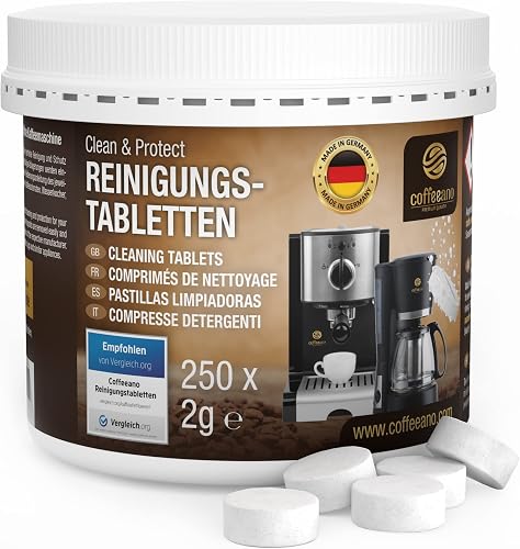 250 Pastilles de nettoyage pour Jura, Krups, Melitta, Del…