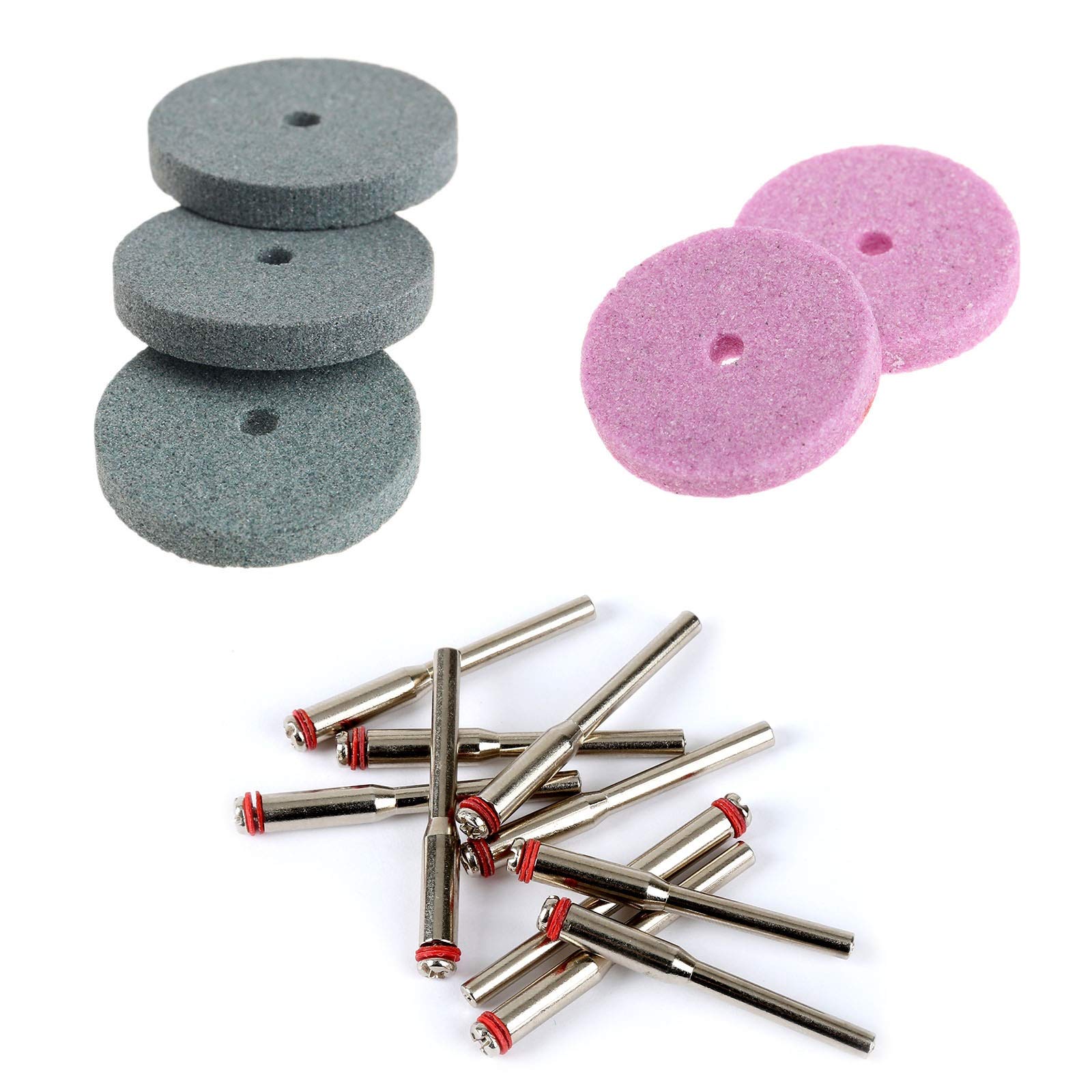 20 piezas de accesorios mm for mini taladro, disco pulido y muela abrasiva