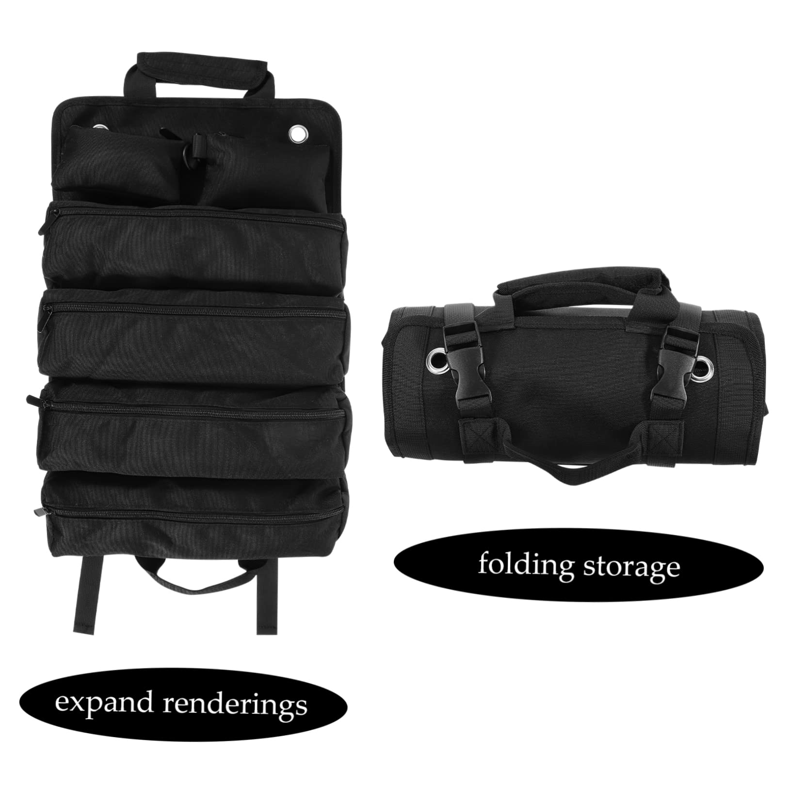 DOITOOL Mochila Para Herramientas Enrollable Organizador De Almacenamiento Bolsa De Herramienta y Resistente