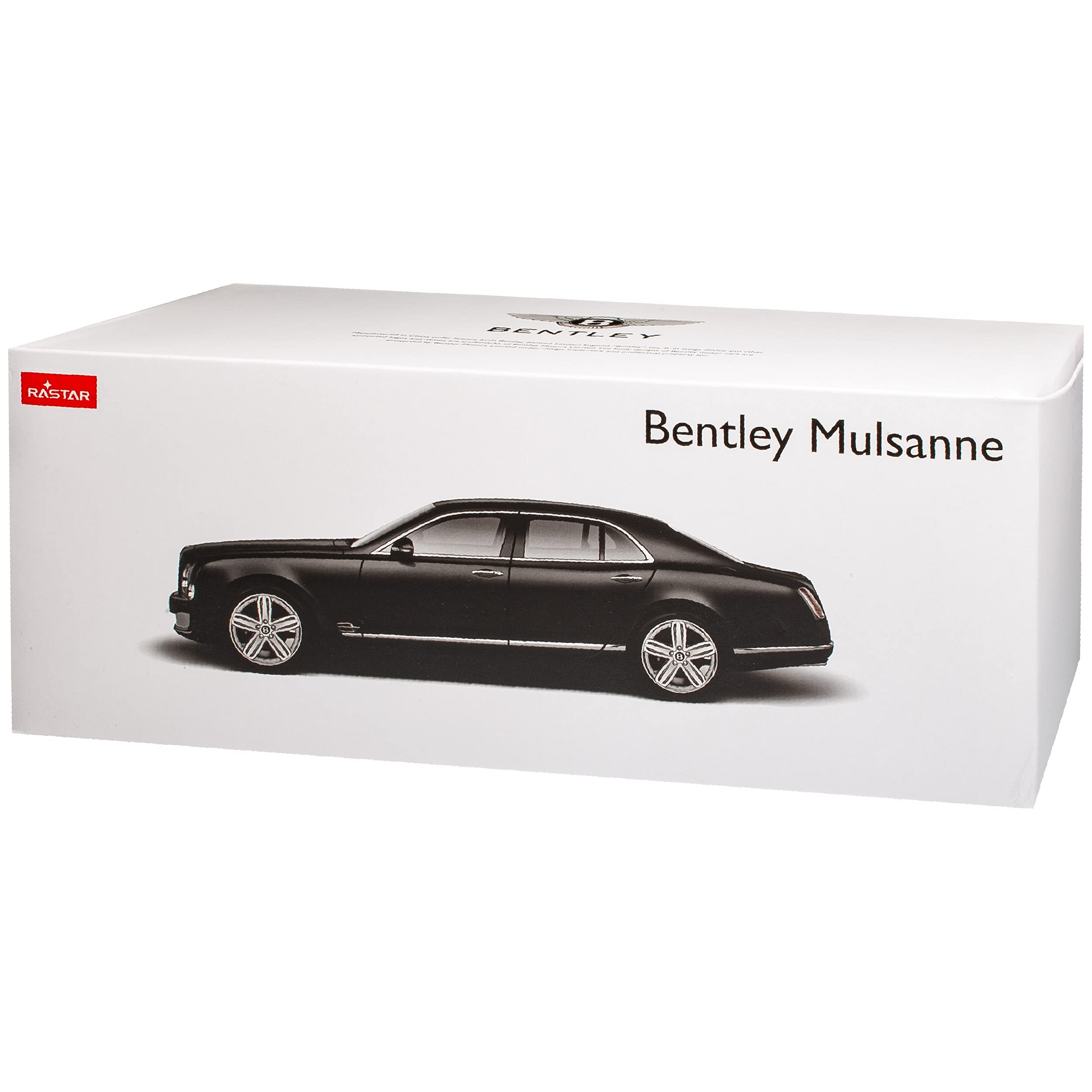 Generisch Bentley Mulsanne Schwarz 1/18 Modell Auto