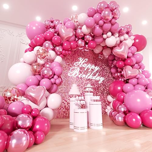 Miniatura 10 de Kit de arco de globos de auto de carreras, 175 globos de diferentes tamaños, banderas de neumáticos, a cuadros, negro, azul, blanco, kit